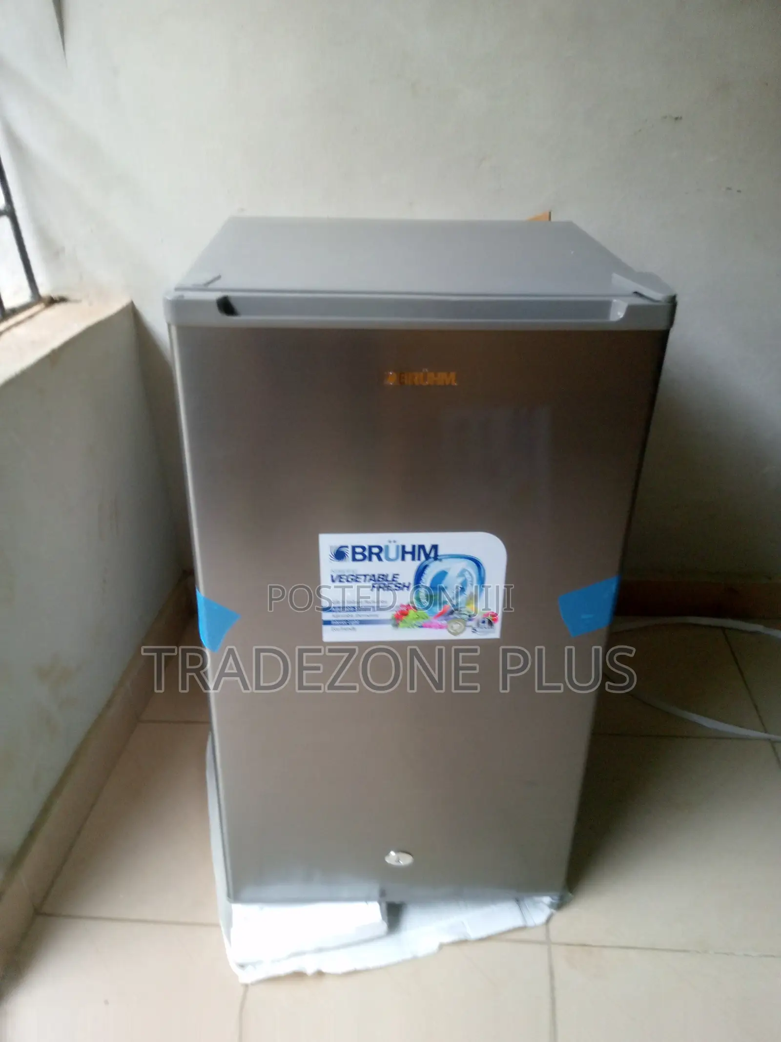 Single Door Bruhm Top Freezer Refrigerator