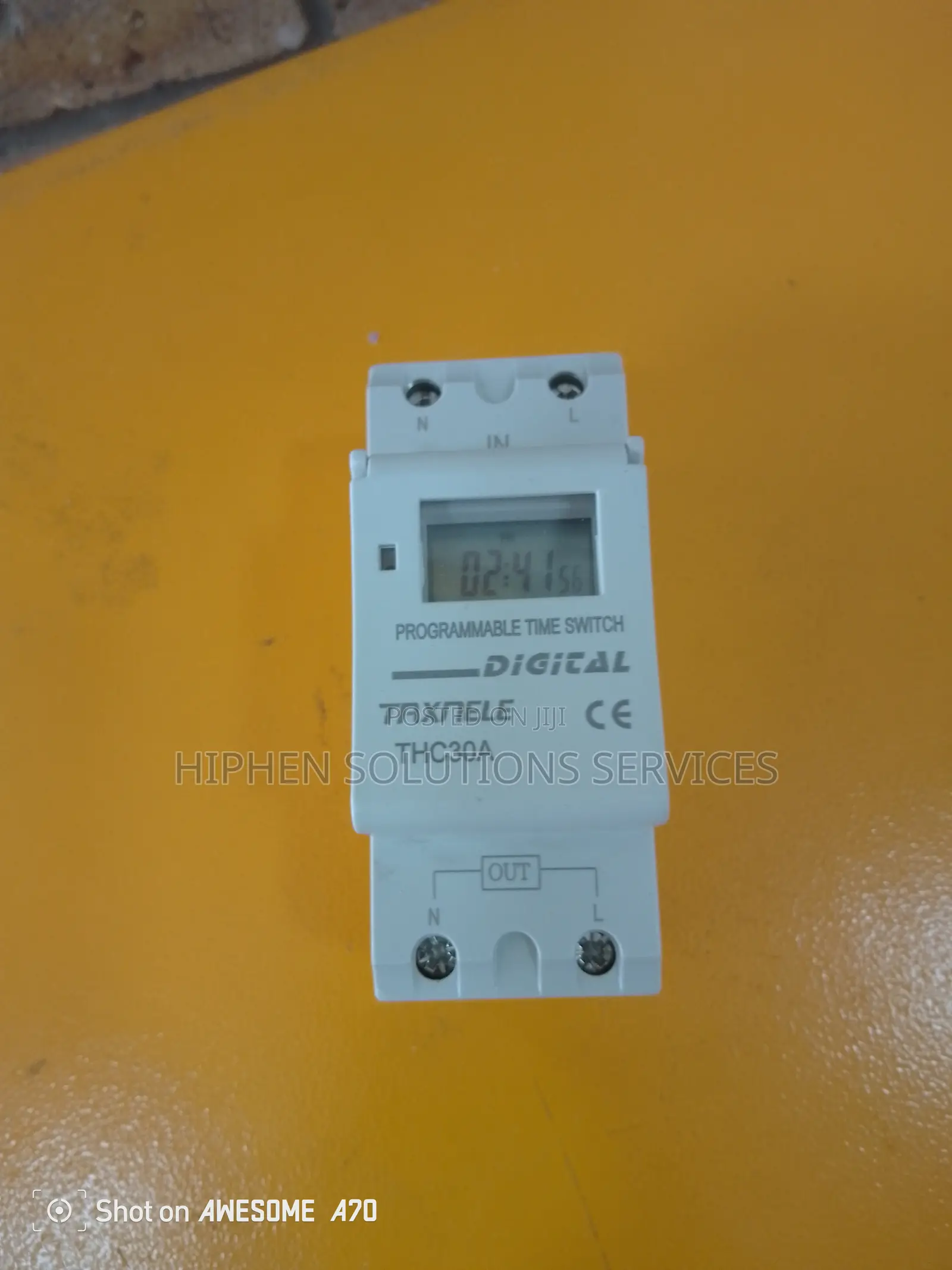 Digital Weekly Programmable Time Switch