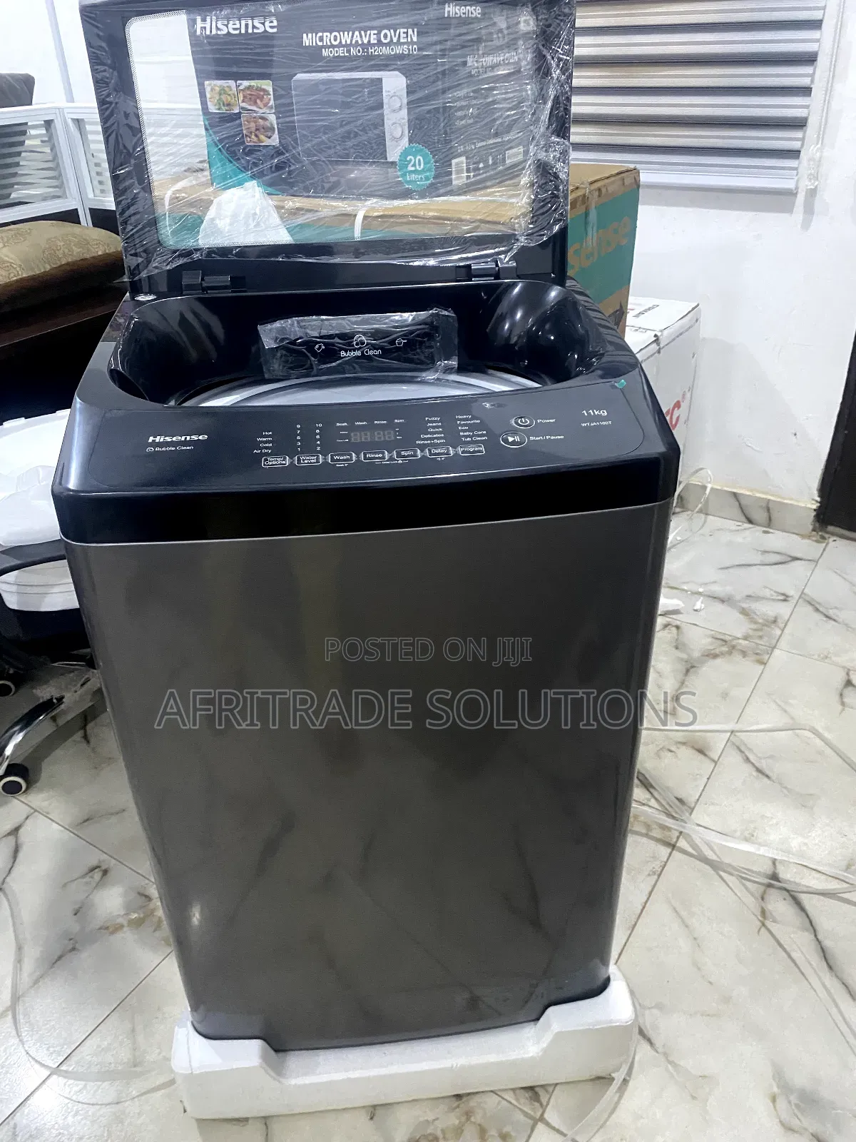 Hisense 11kg WM1112T-WTJA Washing Machine- Easy to Use