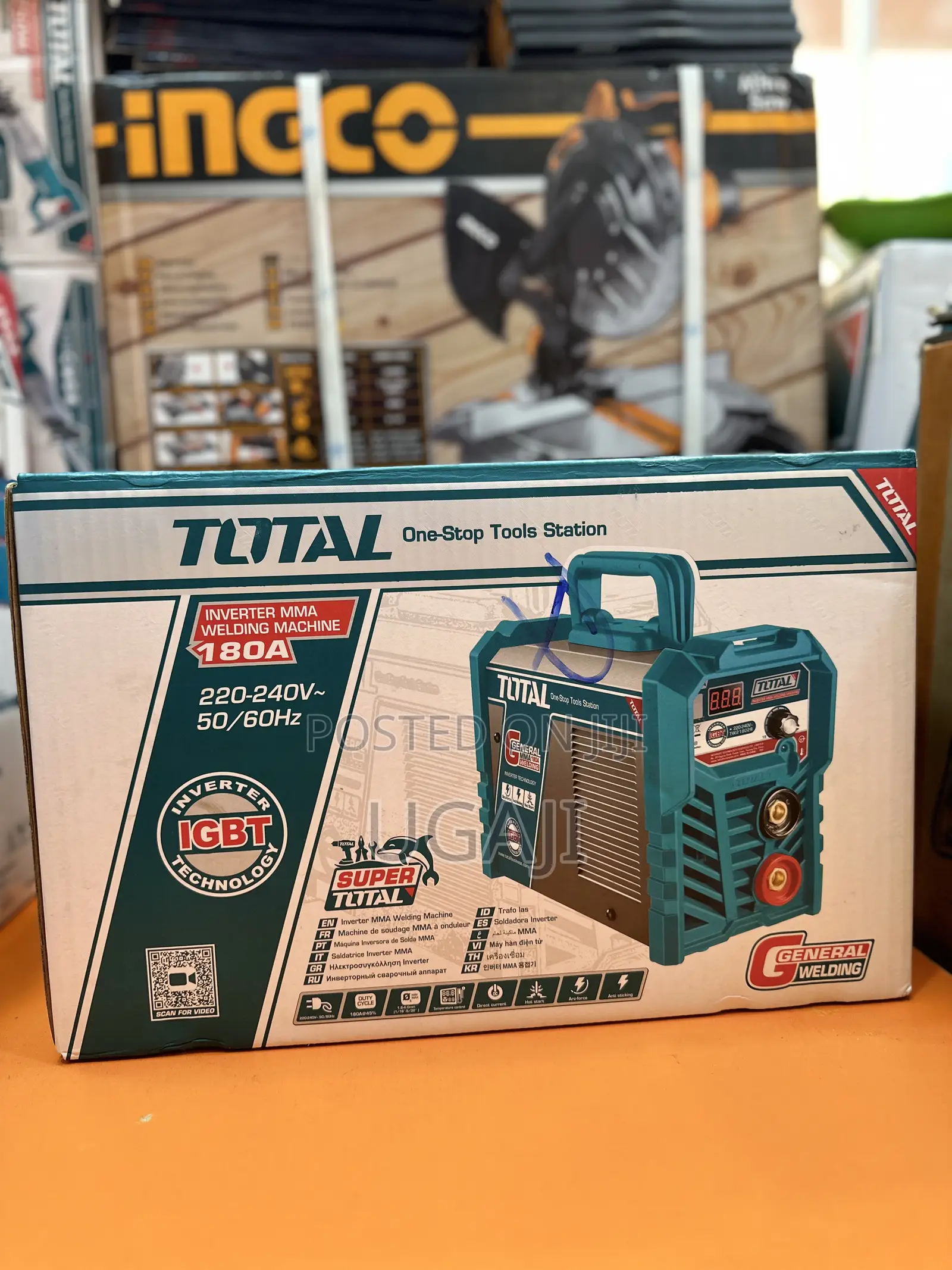 Total Inverter Welding Machine 180A