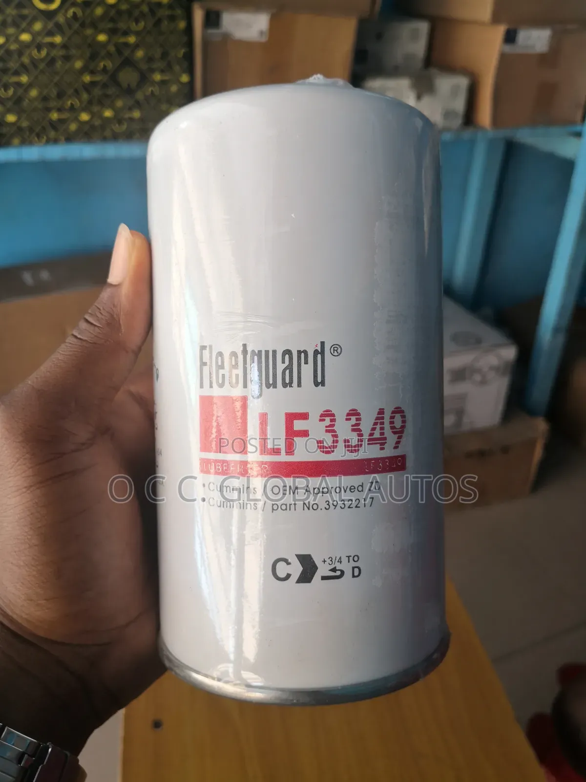 Oil Filter Lf 3349 for DAF Cummins Engine