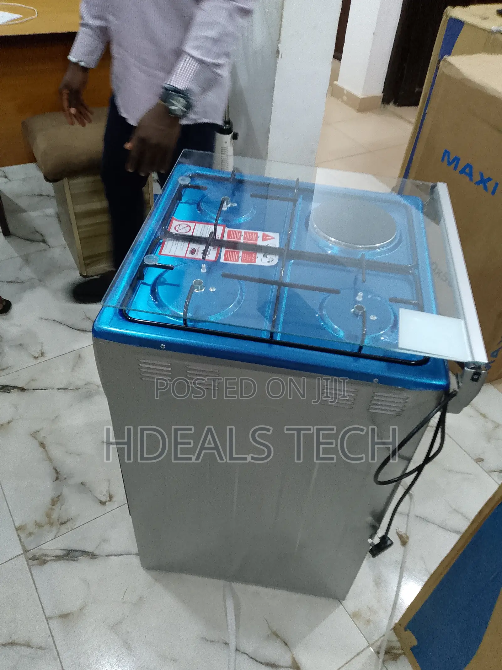 Top Brand Maxi 50*50 Gas Cooker (3 Gas Burners)