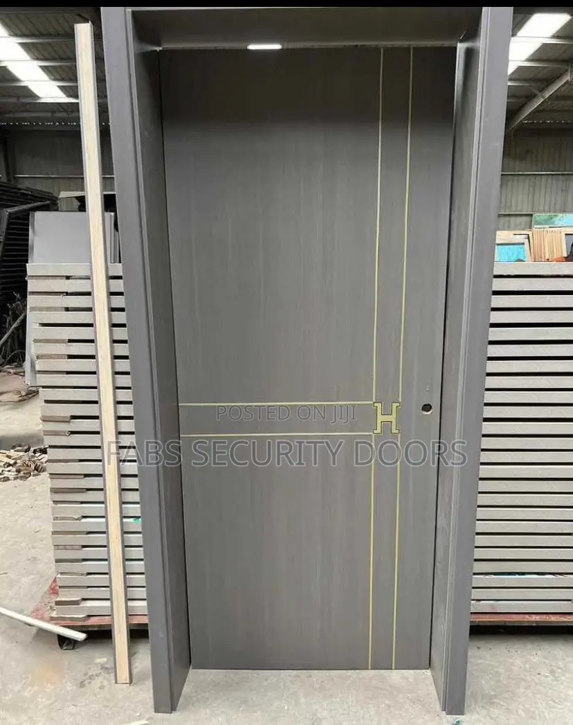 Wooden Door Normal Height (Gray)