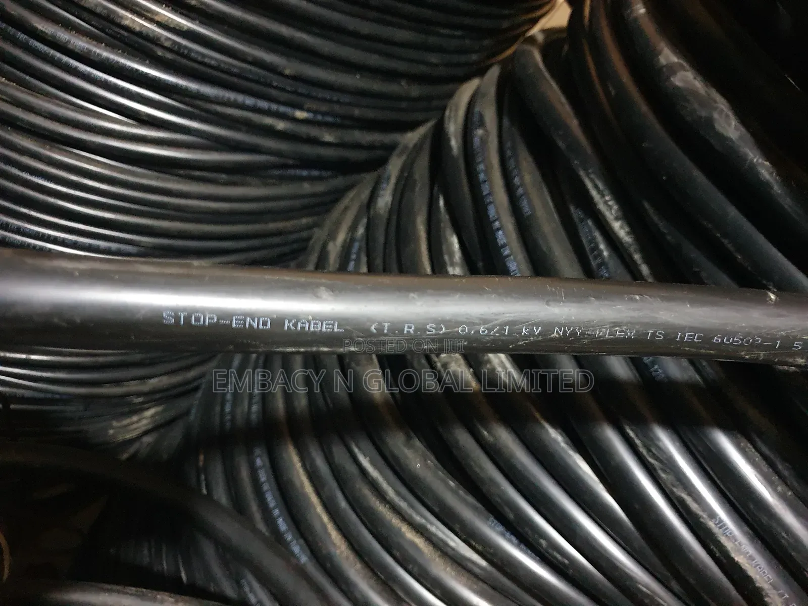16mm 5core PVC/PVC Cable