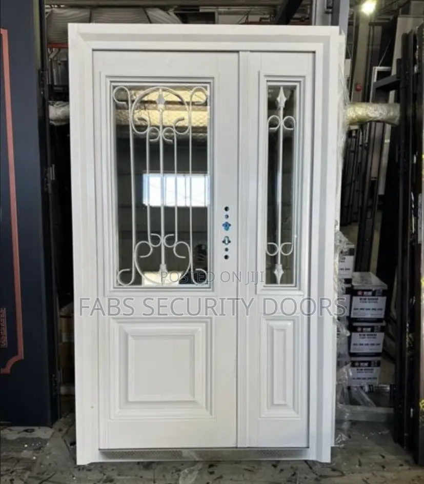 White Door Steel Door 4ft