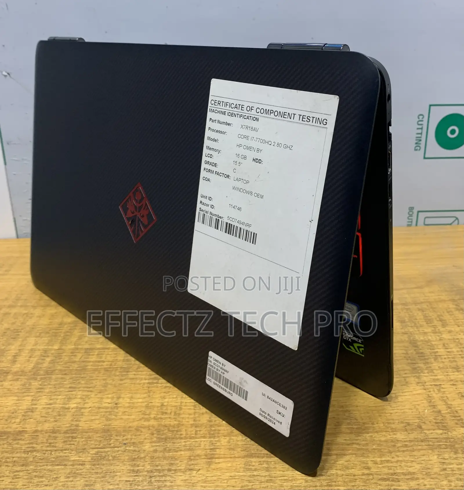 Laptop HP Omen 15 16GB Intel Core I7 SSD 512GB
