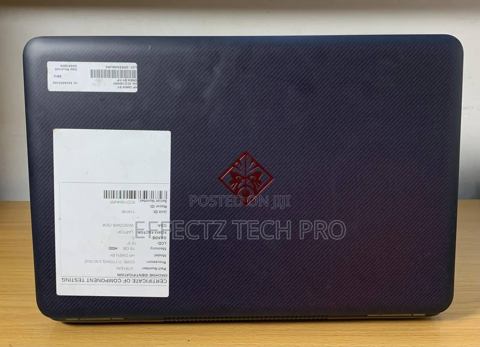 Laptop HP Omen 15 16GB Intel Core I7 SSD 512GB