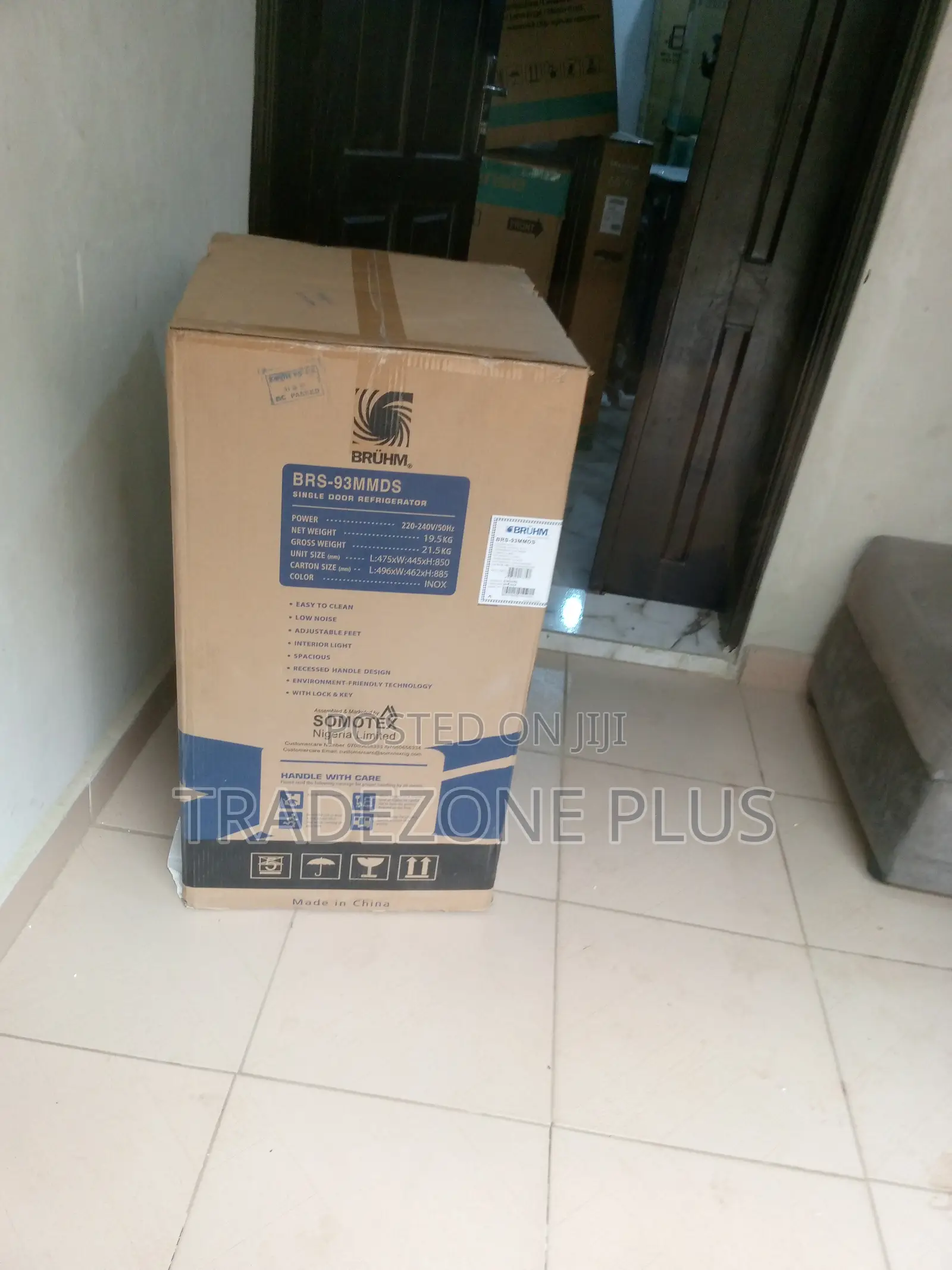 Amazing Bruhm 90ltrs Single Door Refrigerator