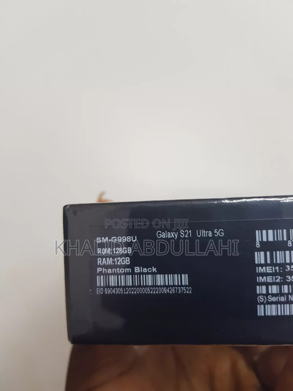 New Samsung Galaxy S21 Ultra 5G 128 GB Black