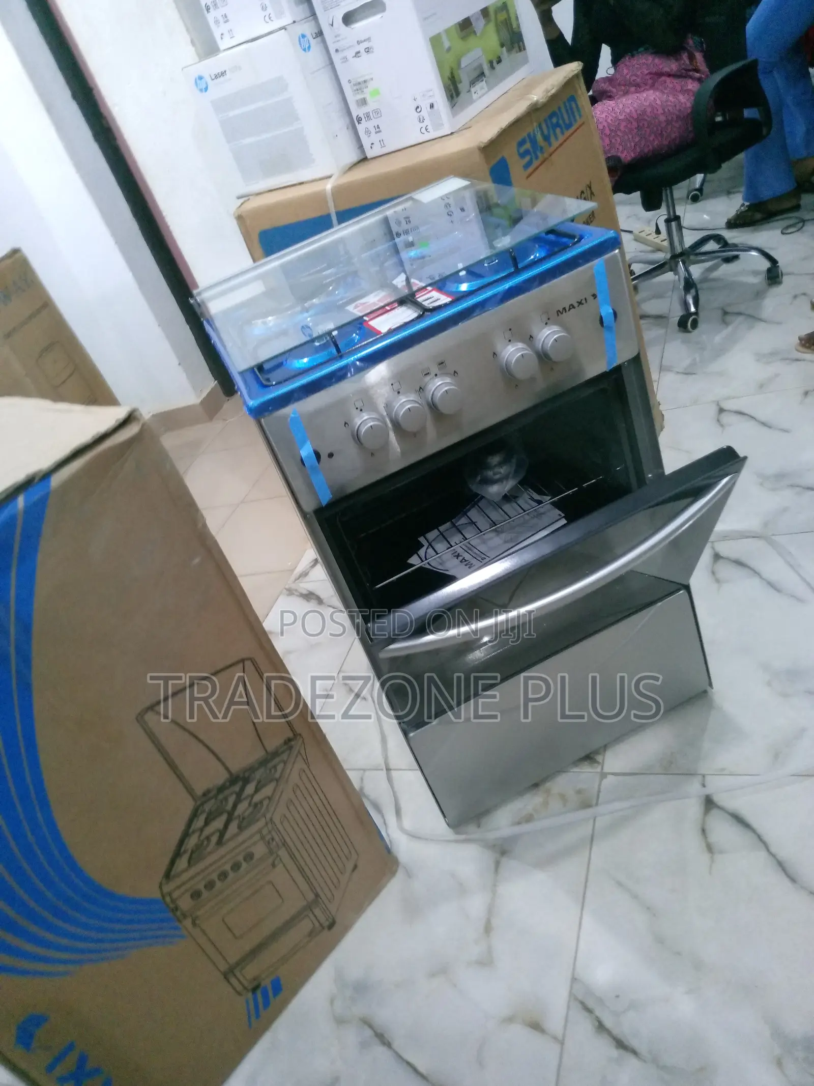 Maxi 50X50 [3+1] Burner Gas Cooker