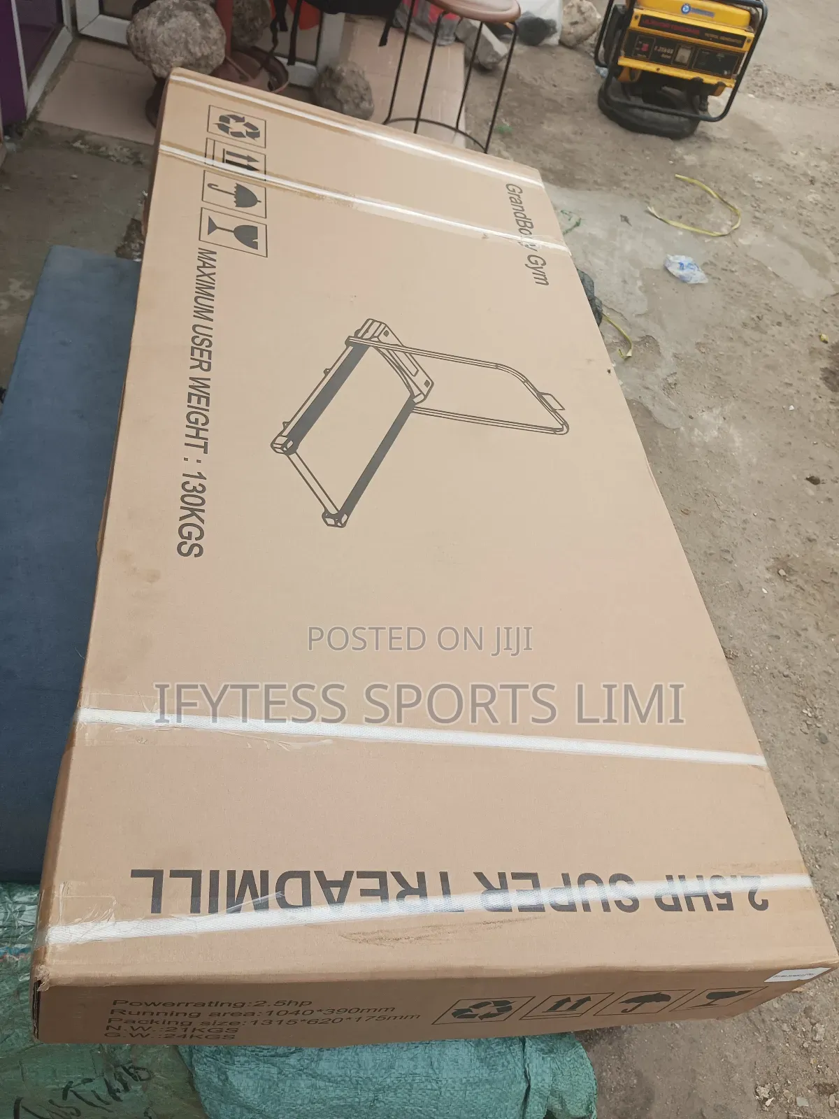 2.5hp Platform Treadmill( Max Weight 130kg)
