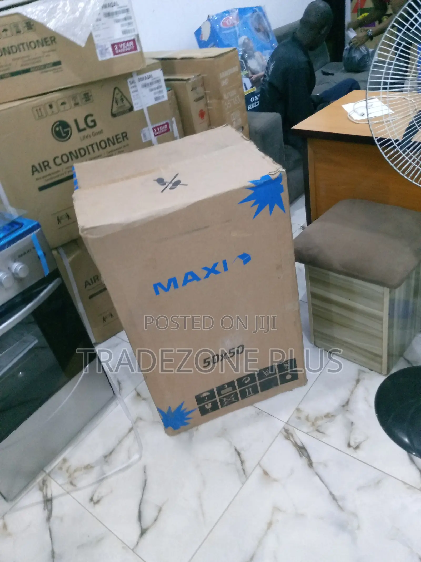 Maxi 5050 Gas Oven 3gas 1hot Plate