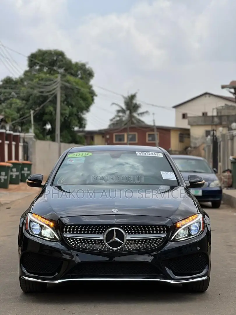 Mercedes-Benz C300 Base C300 AWD 4MATIC Sedan 2018 Black