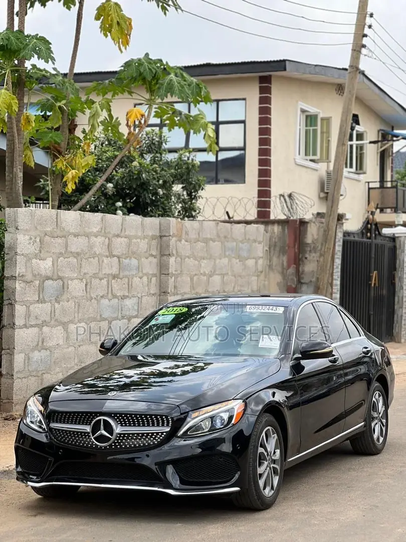 Mercedes-Benz C300 Base C300 AWD 4MATIC Sedan 2018 Black