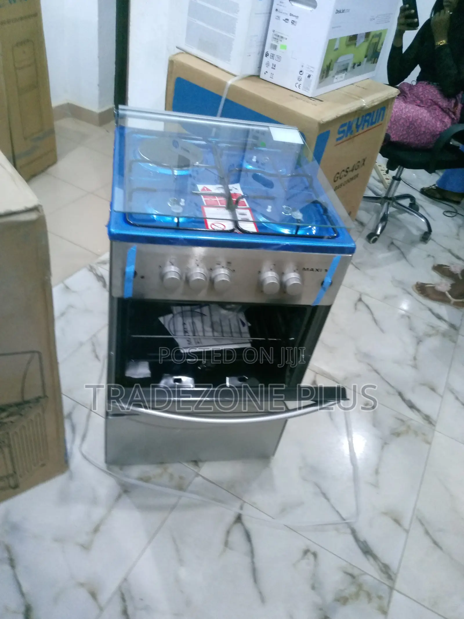 Maxi 5050 Gas Oven [F5C31G2] 3gas 1hot Plate
