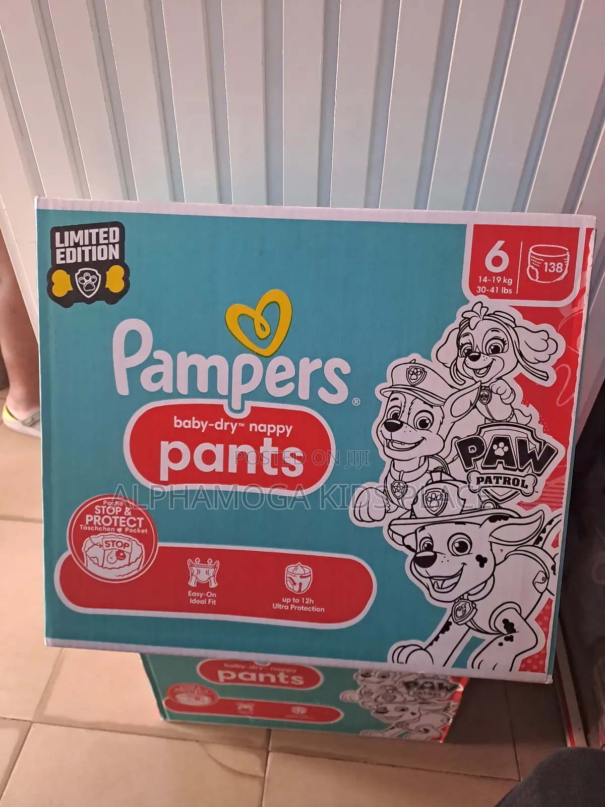 Pampers Baby-Dry Nappy Pants Size 5 to 8