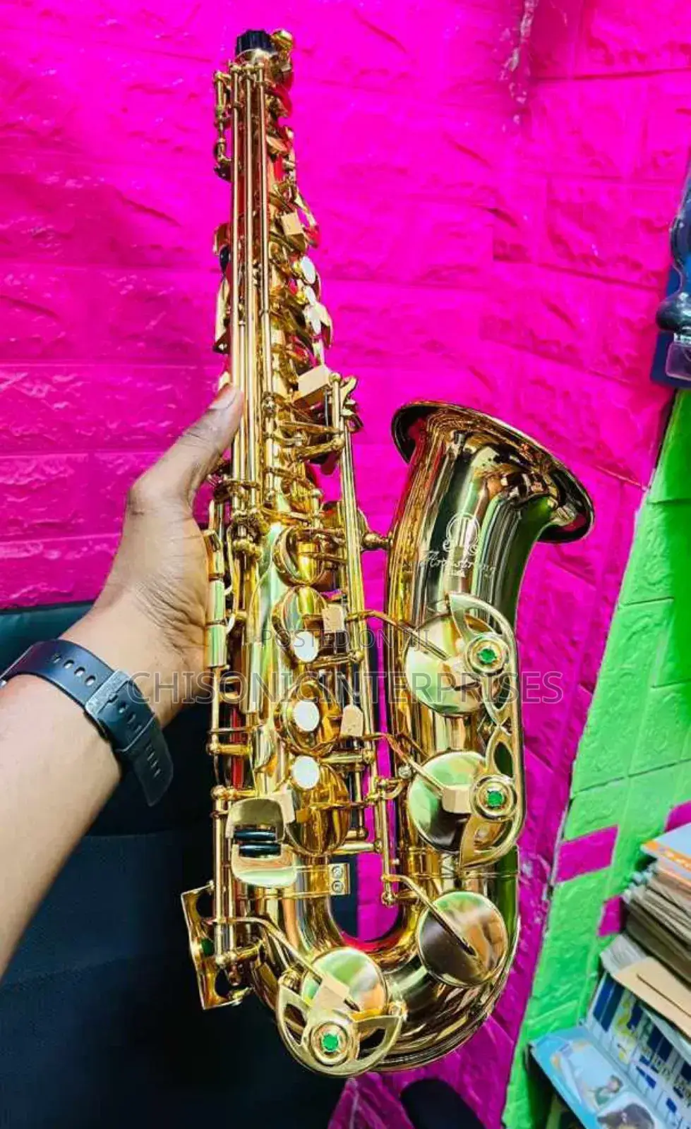 Armstrong Auto Saxophone (Gold)