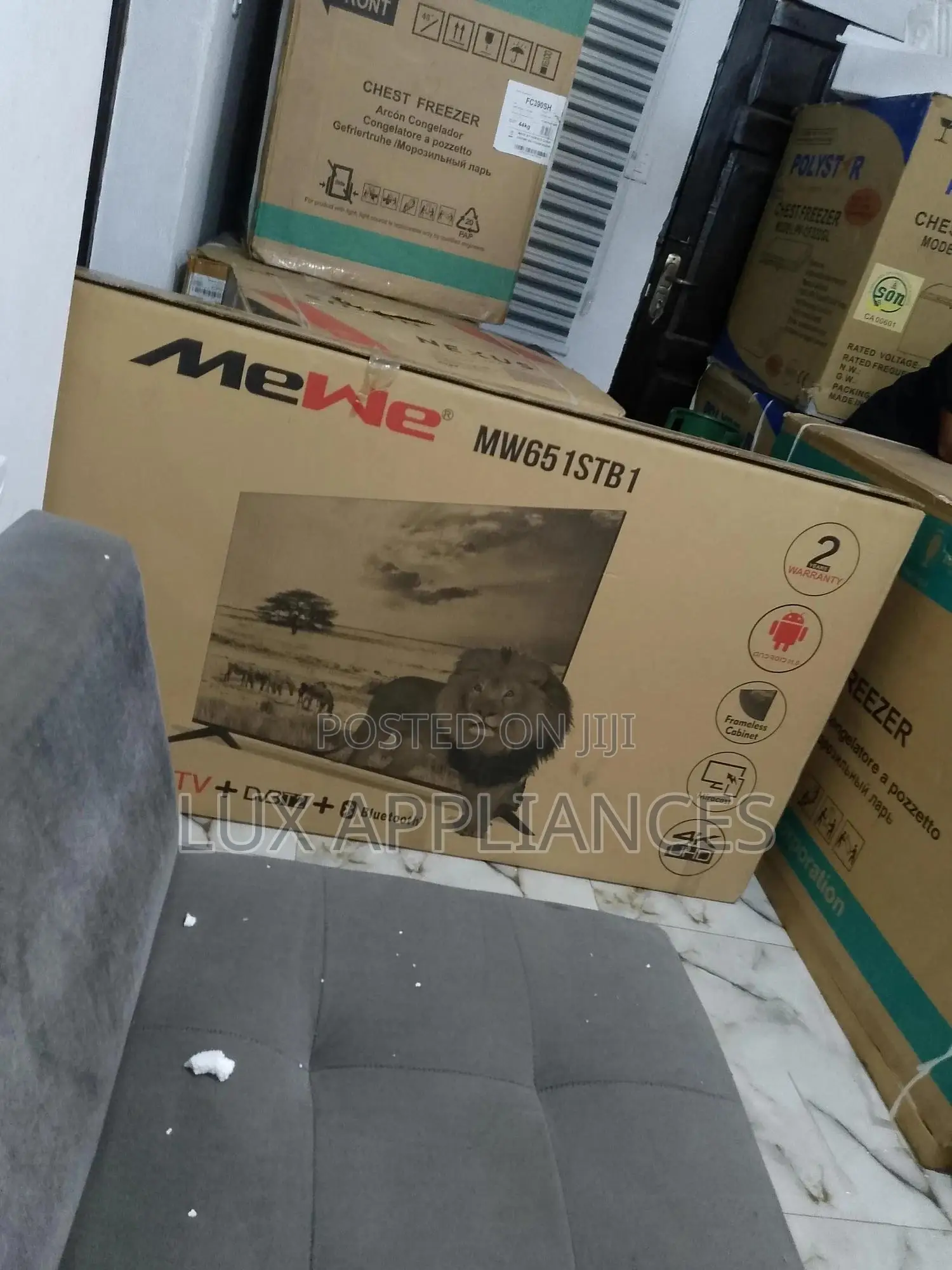 Brand New Mewe 65 Inches Led Smart Tv UHD