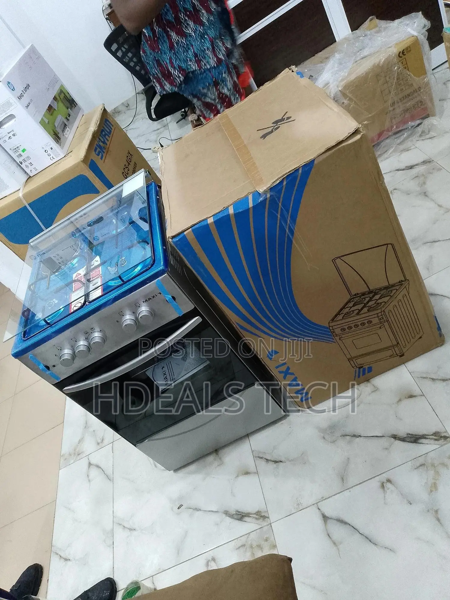 Buy Maxi F5C31G2 (3+1) Burner Gas Cooker