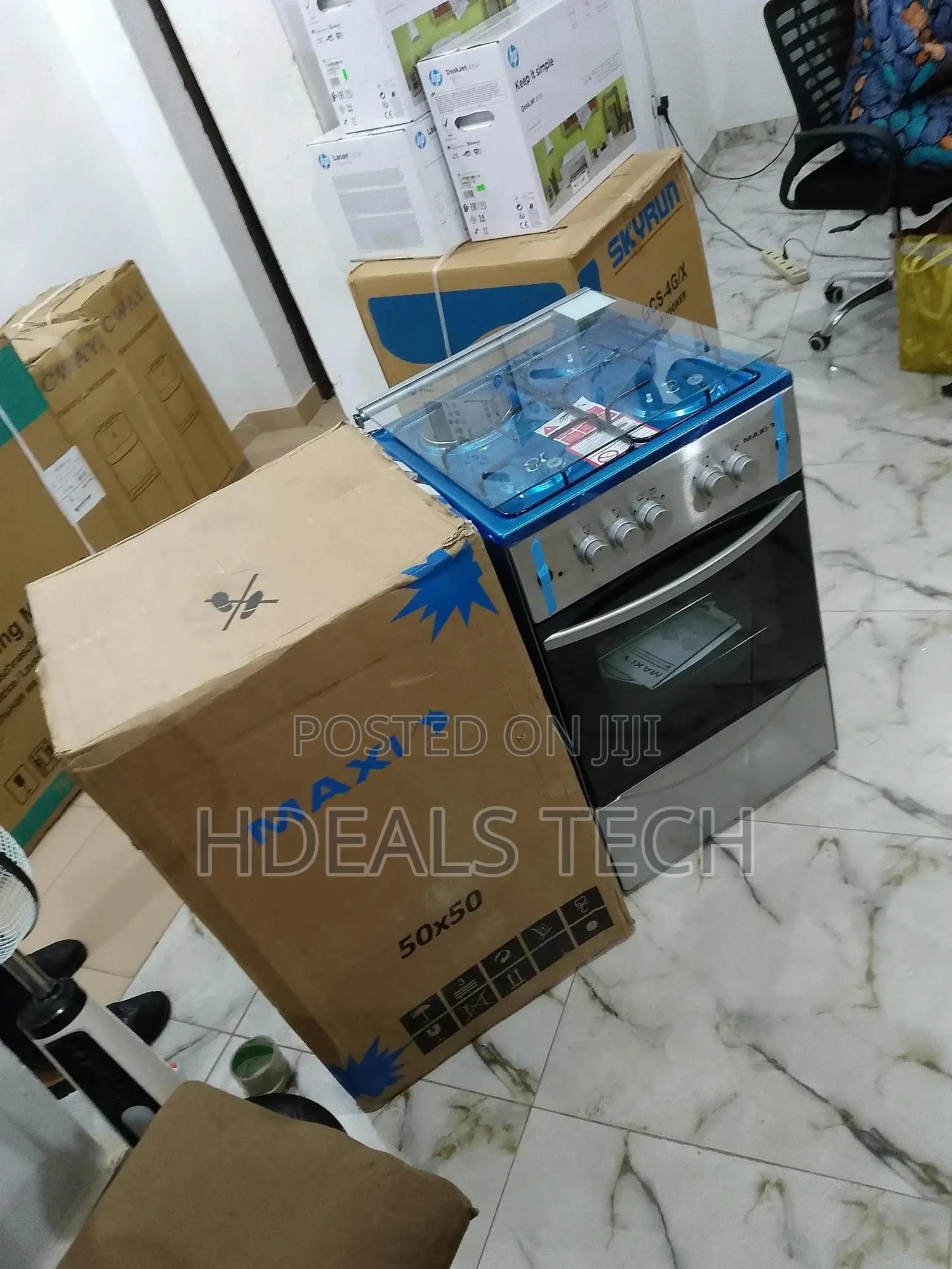 Buy Maxi F5C31G2 (3+1) Burner Gas Cooker
