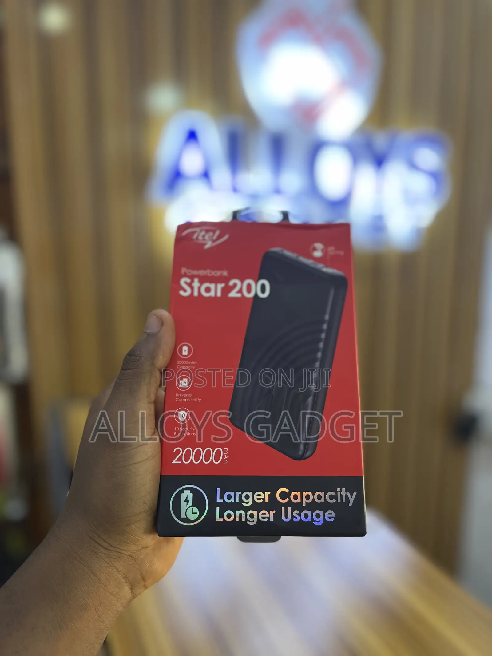Star 200 Itel Power Bank Larger Capacity Longer