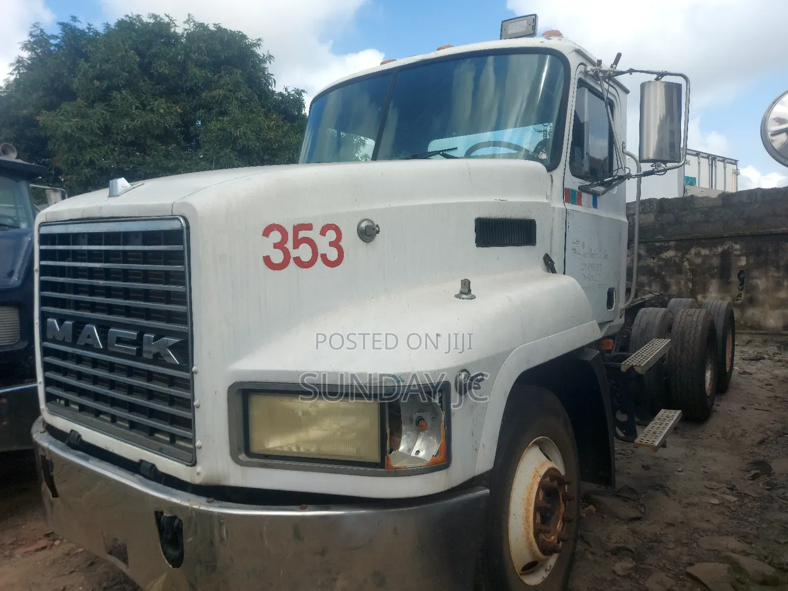 Superb CH Mack Ten Tyres Head Truck Rutor Engine Spring Susp