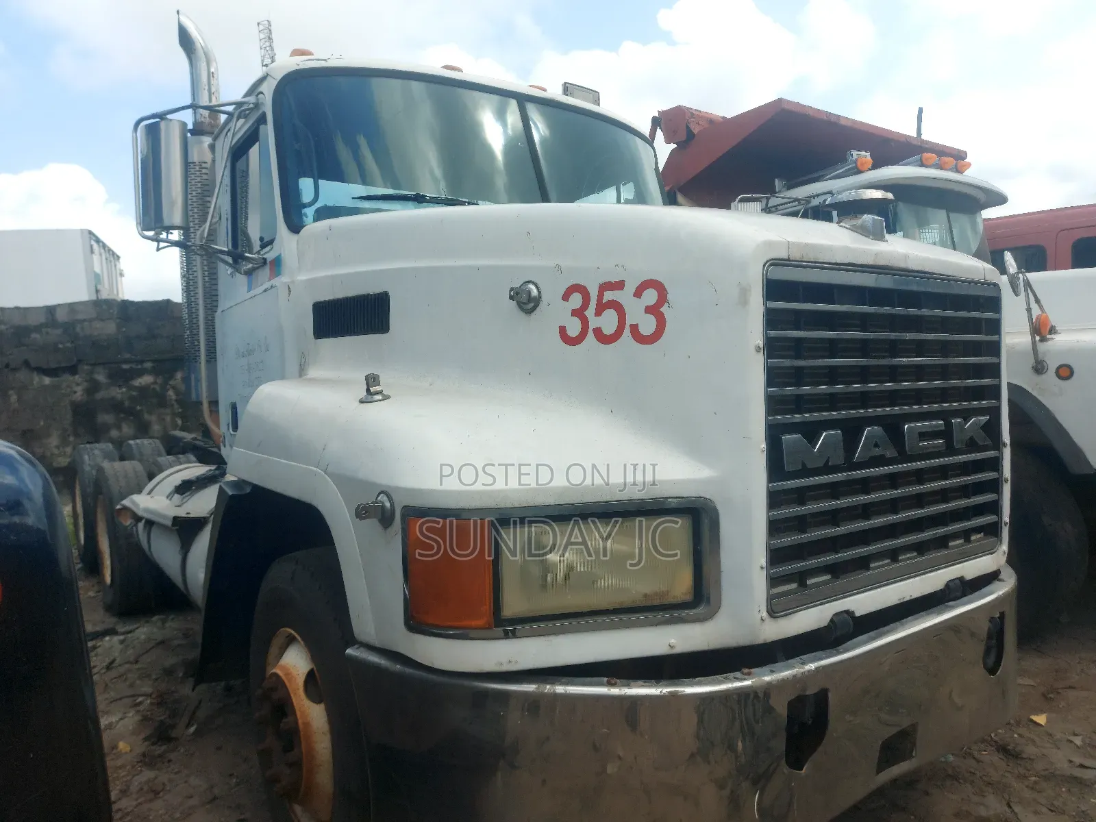 Superb CH Mack Ten Tyres Head Truck Rutor Engine Spring Susp