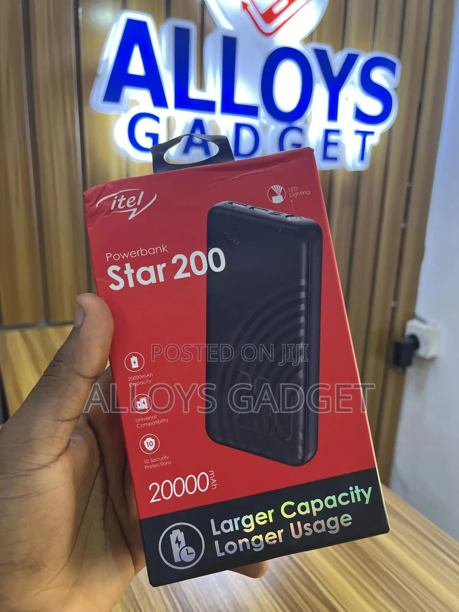 Star 200 Itel Power Bank Larger Capacity Longer