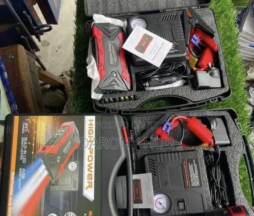 PORTABLE Jump Starter MULTIFUNCTION Kit