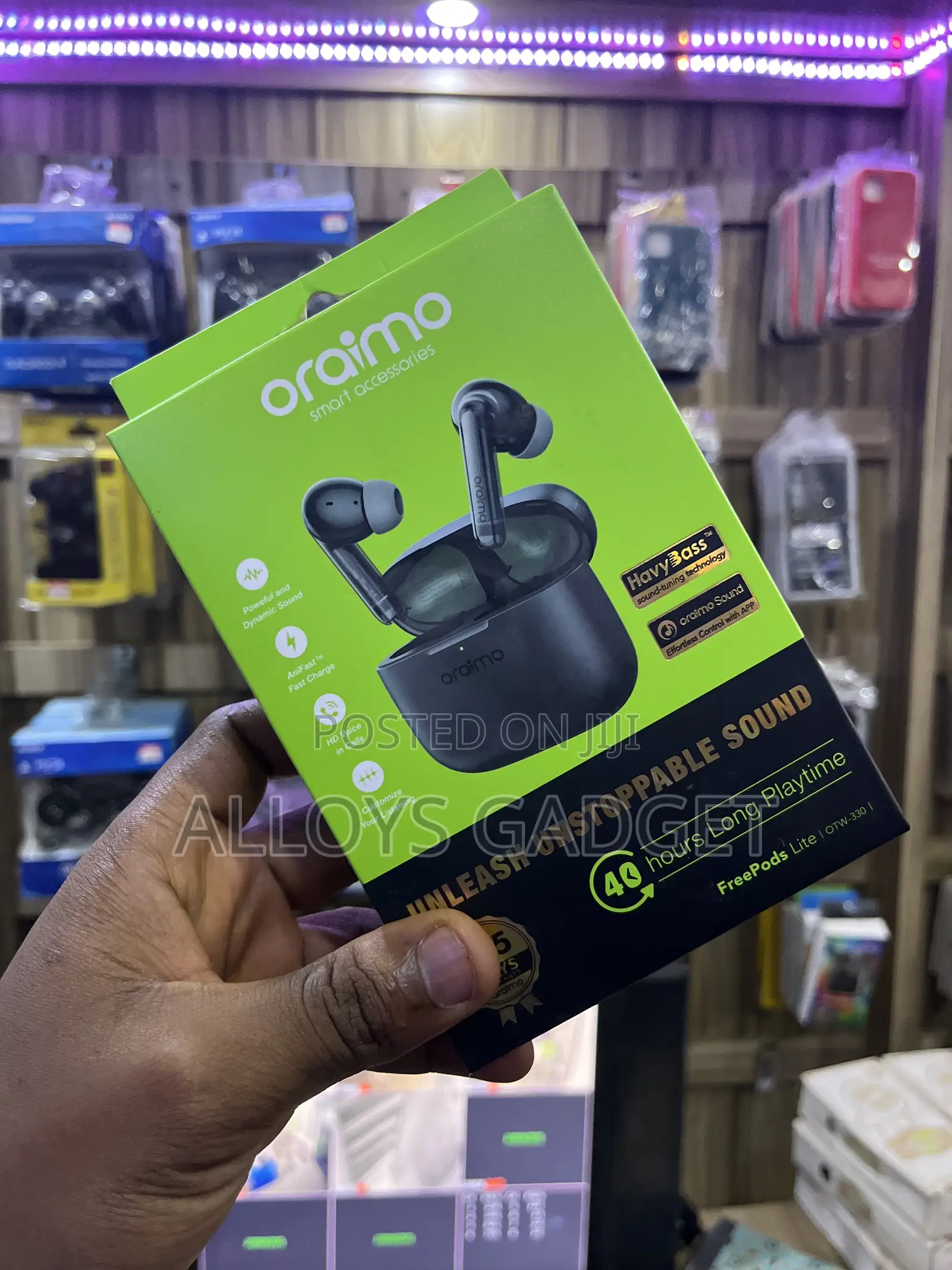 Oraimo Freepods Lite 40hours Playtime