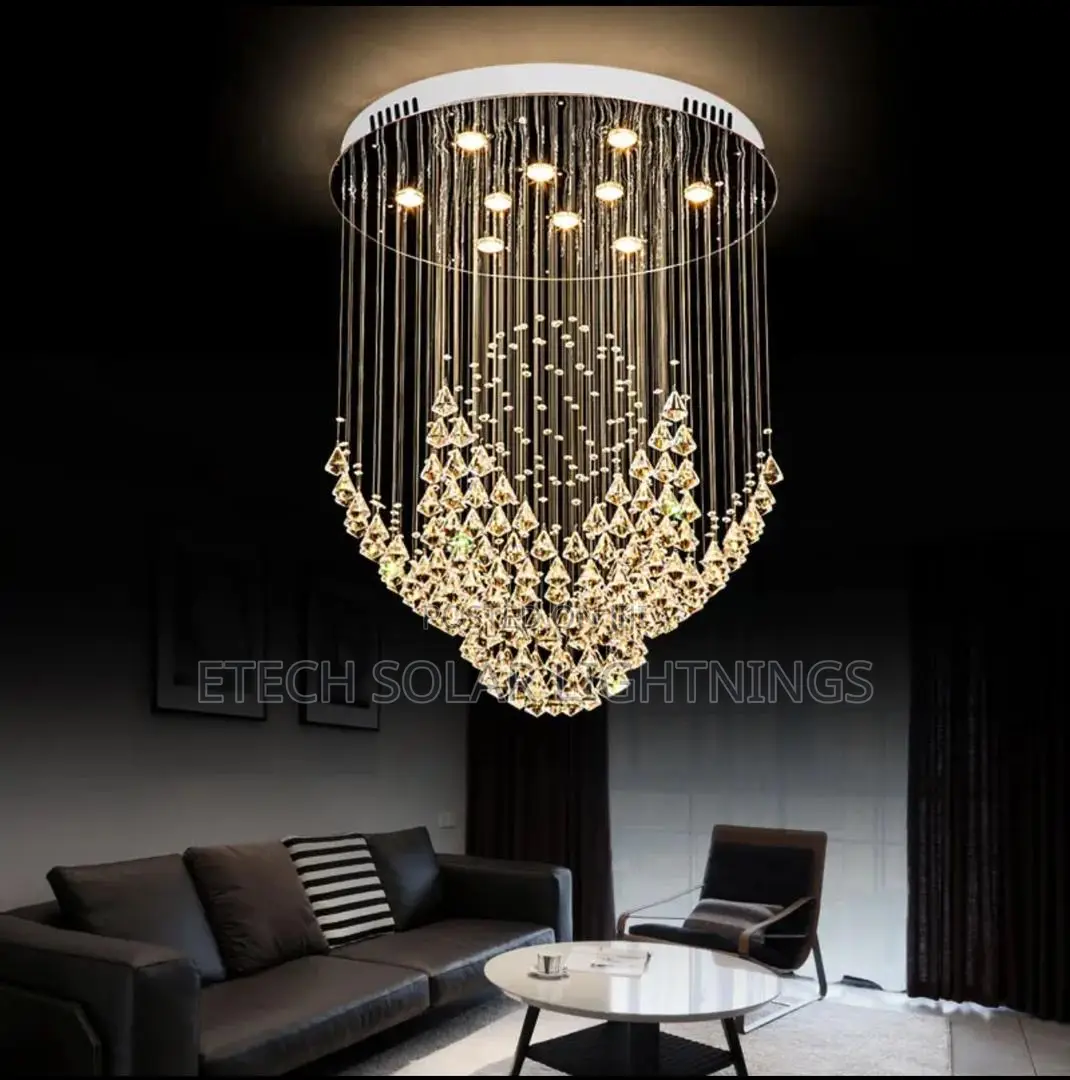 Luxury Modern Living Room Open Parlor Led Chandelier Light