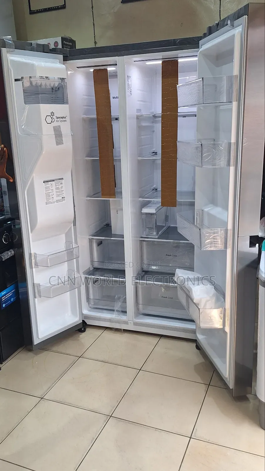 Lg 674l Smart Inverter Side By Side Fridge Dispenser Ice