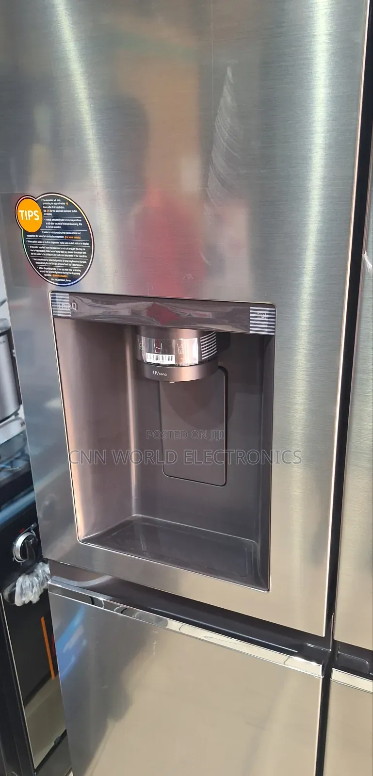 Lg 674l Smart Inverter Side By Side Fridge Dispenser Ice