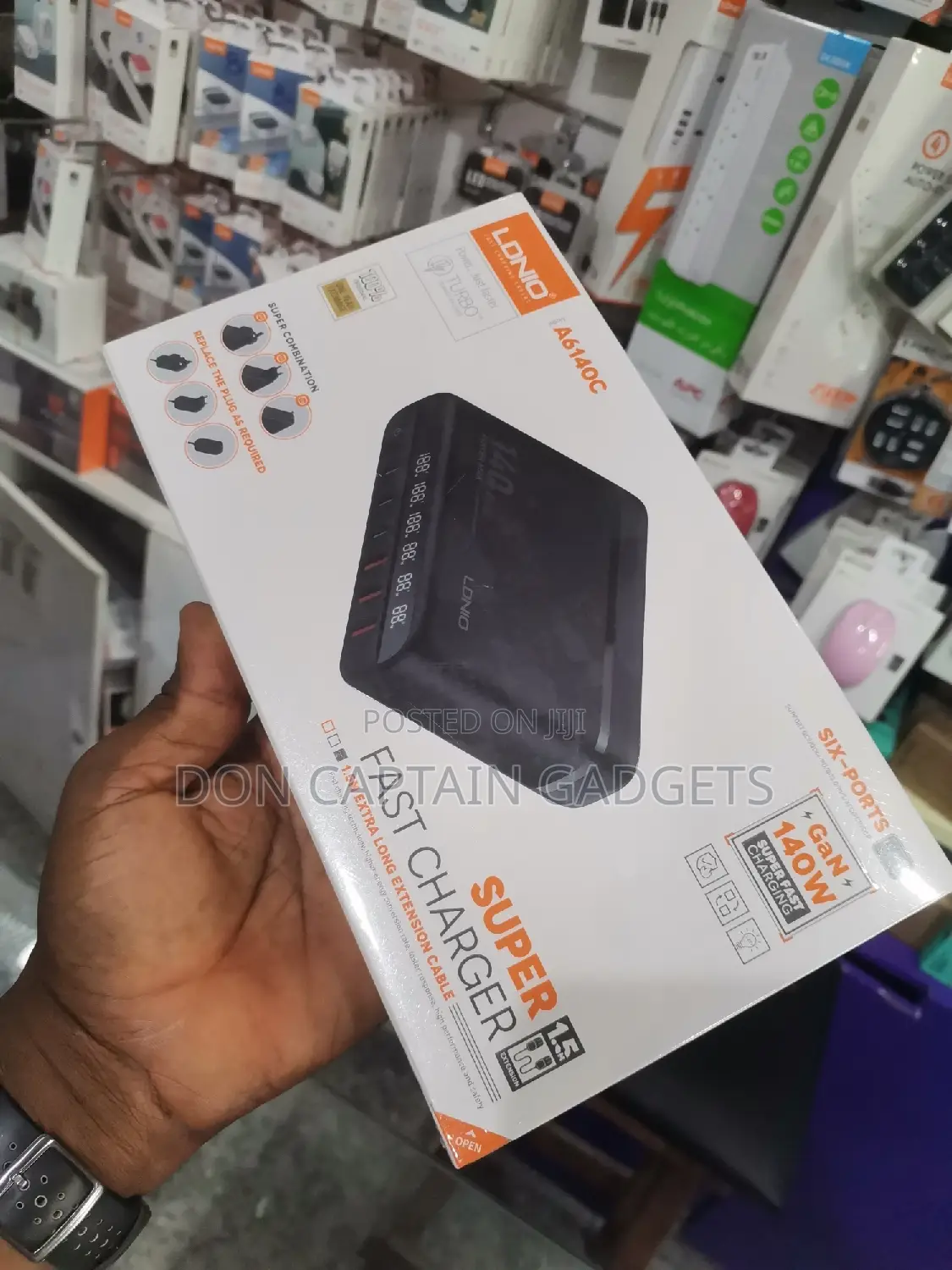 Laptop Charger 140w Super Fast Ldnio A6140c