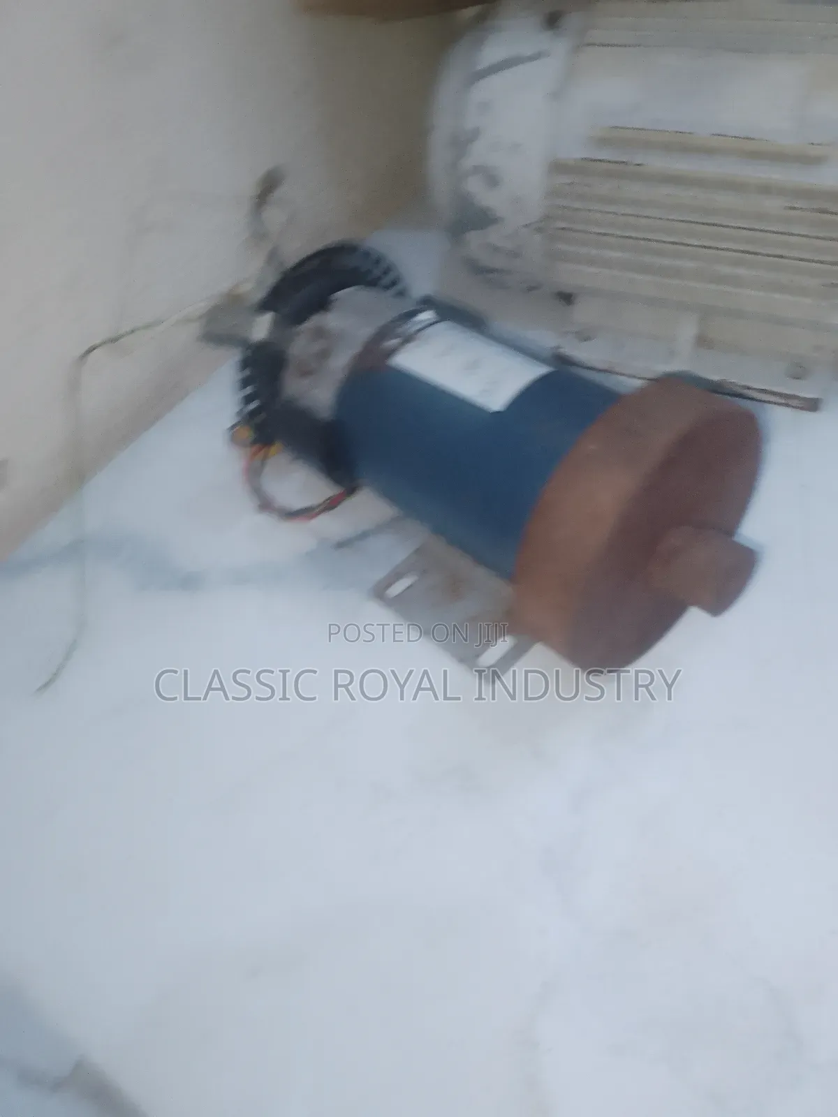 Original 100 Percent Copper DC Motor 180 Volts 3600 RPM