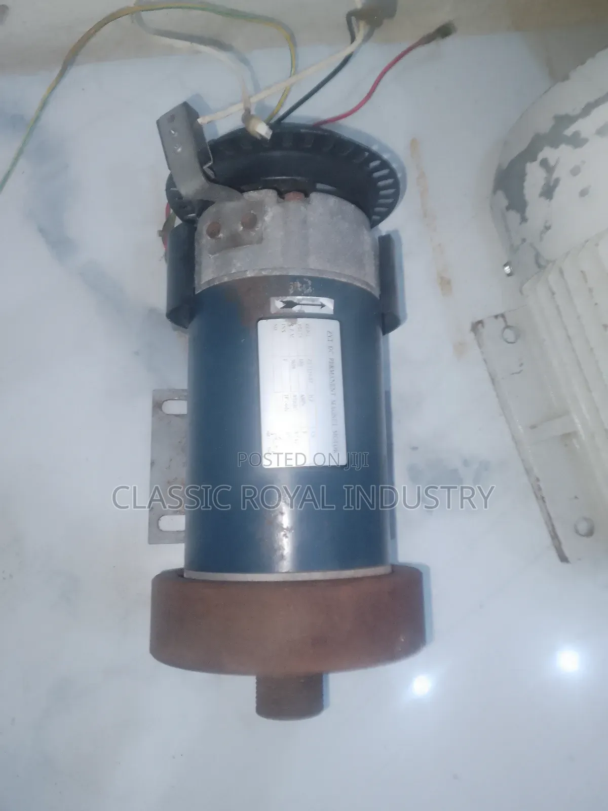 Original 100 Percent Copper DC Motor 180 Volts 3600 RPM