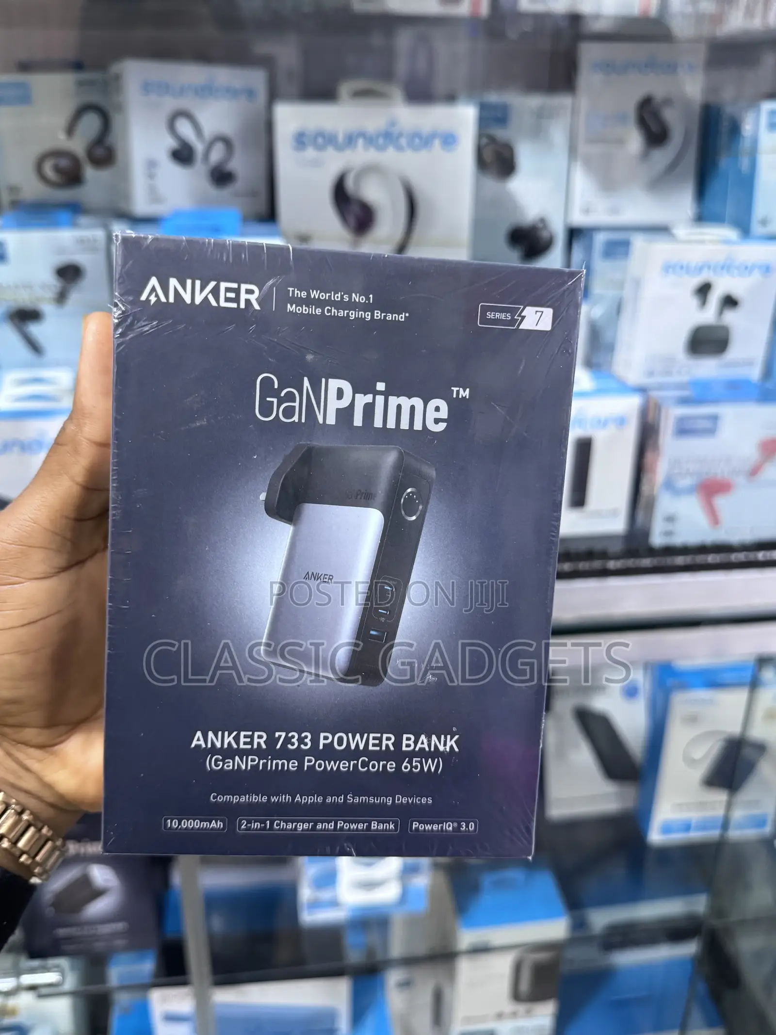 Anker 733 10,000 2 in 1 Power Bank (Ganprime Powercore 65W)