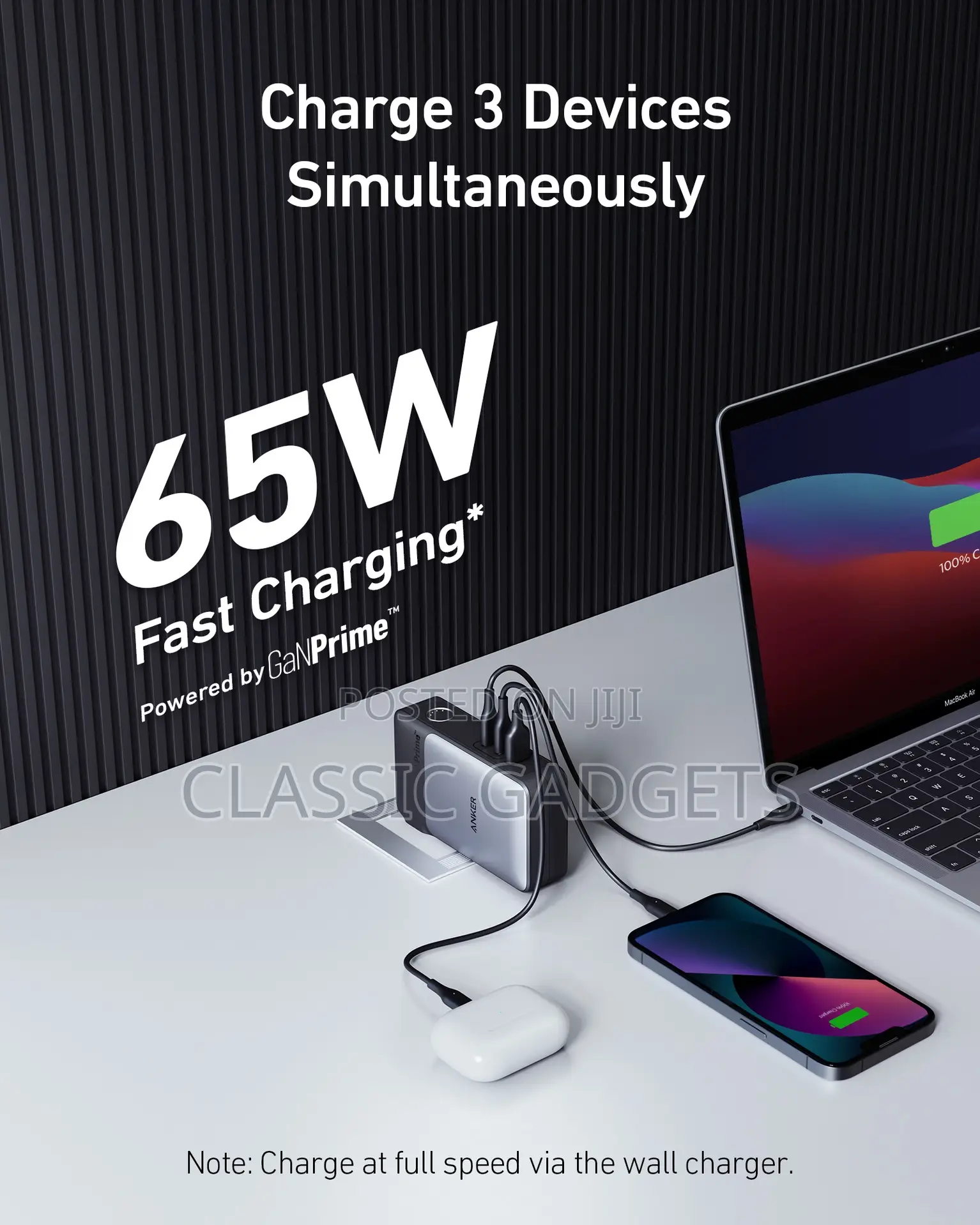 Anker 733 10,000 2 in 1 Power Bank (Ganprime Powercore 65W)