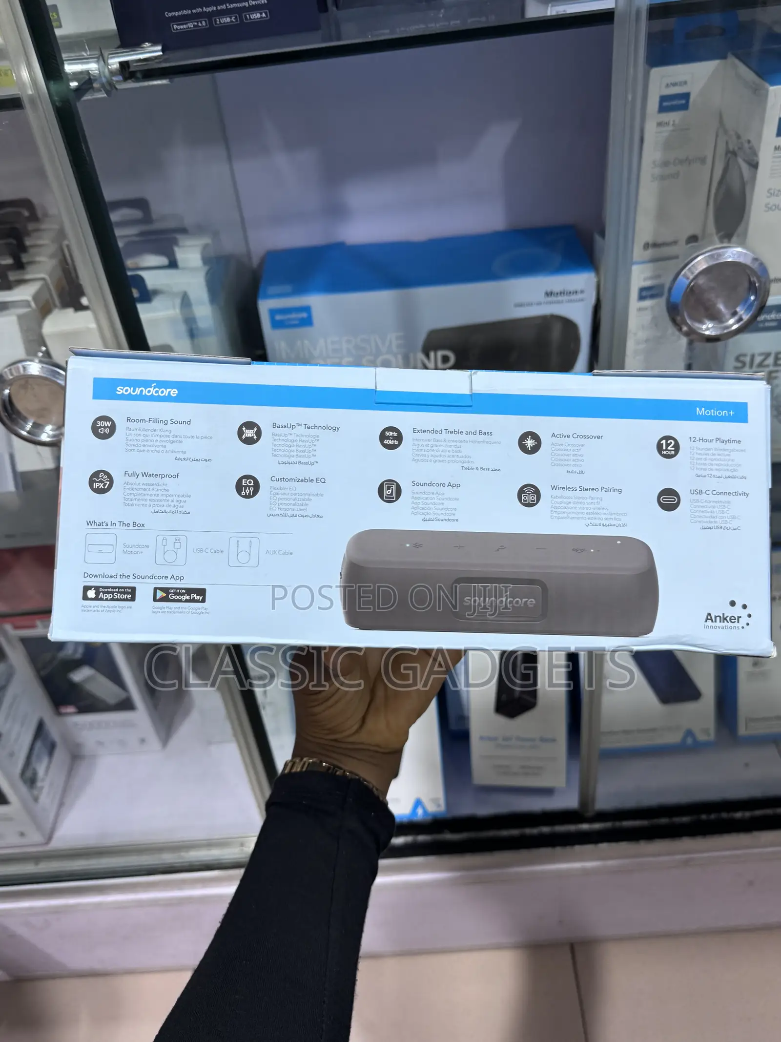 Anker Soundcore Motion+ | Portable Speaker With Intense Bass