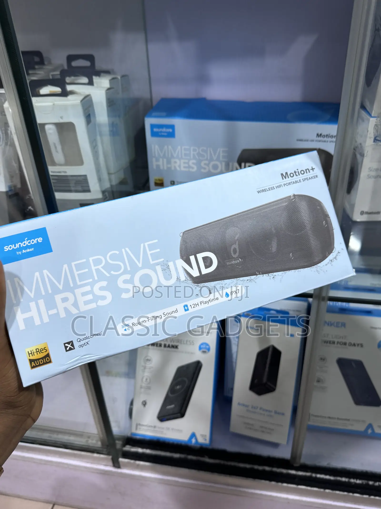 Anker Soundcore Motion+ | Portable Speaker With Intense Bass