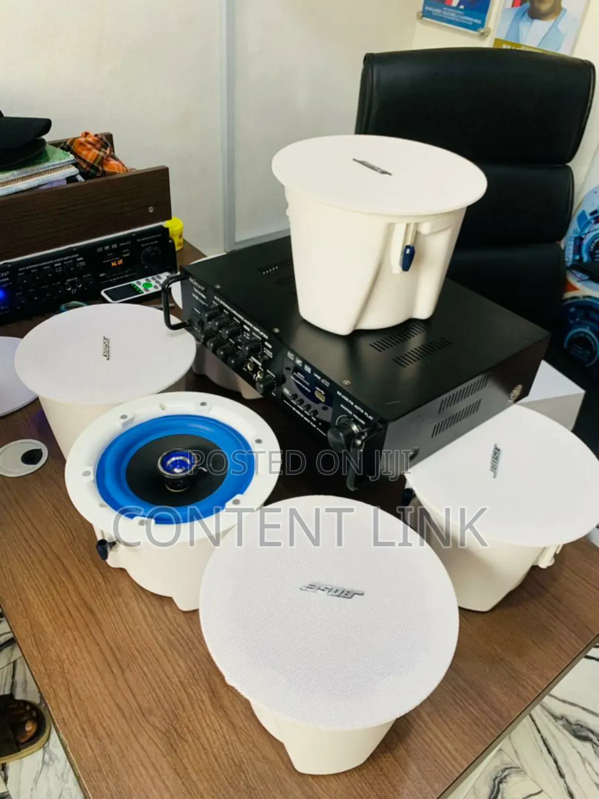 Table Top Bluetooth Amplifier/6in1bose Ceiling/Pop Speakers