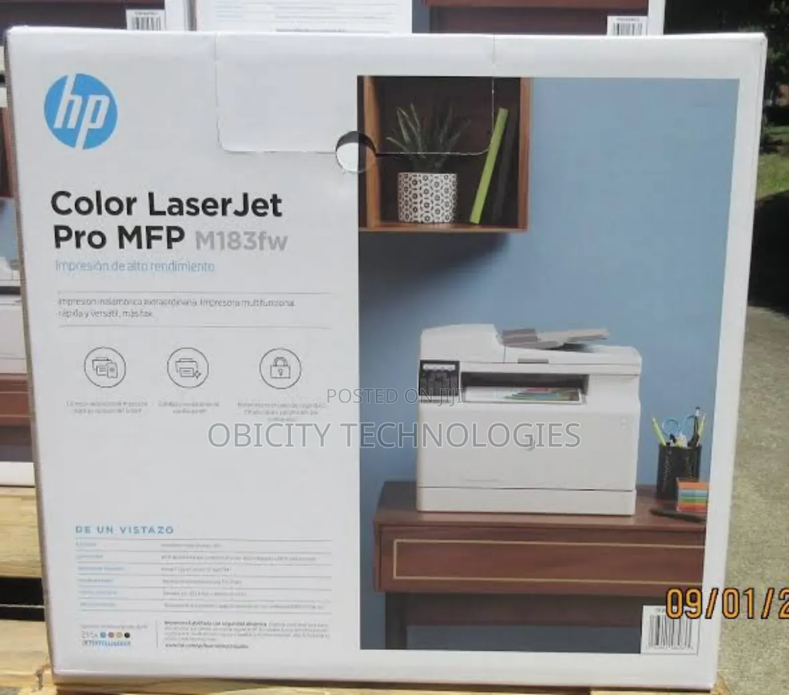 HP Color Laserjet M183fdw Multifunction Printer
