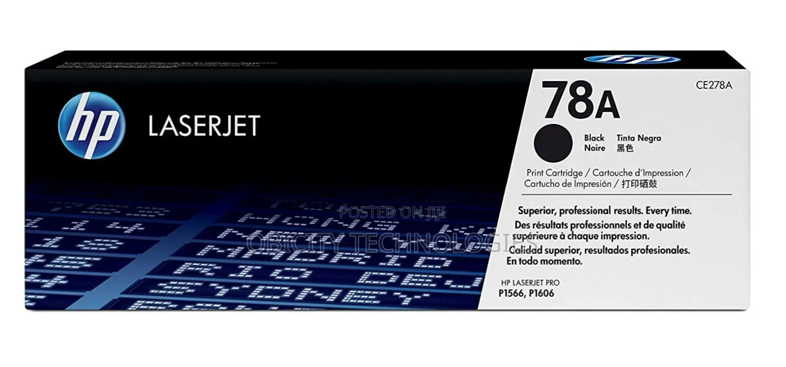 HP 78A Cartridge Black Laserjet Toner