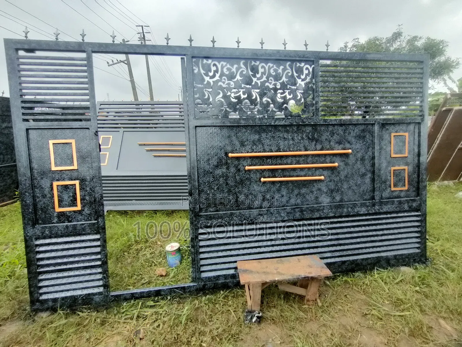 Standard Sliding Gate With Lesser Cut for Sale