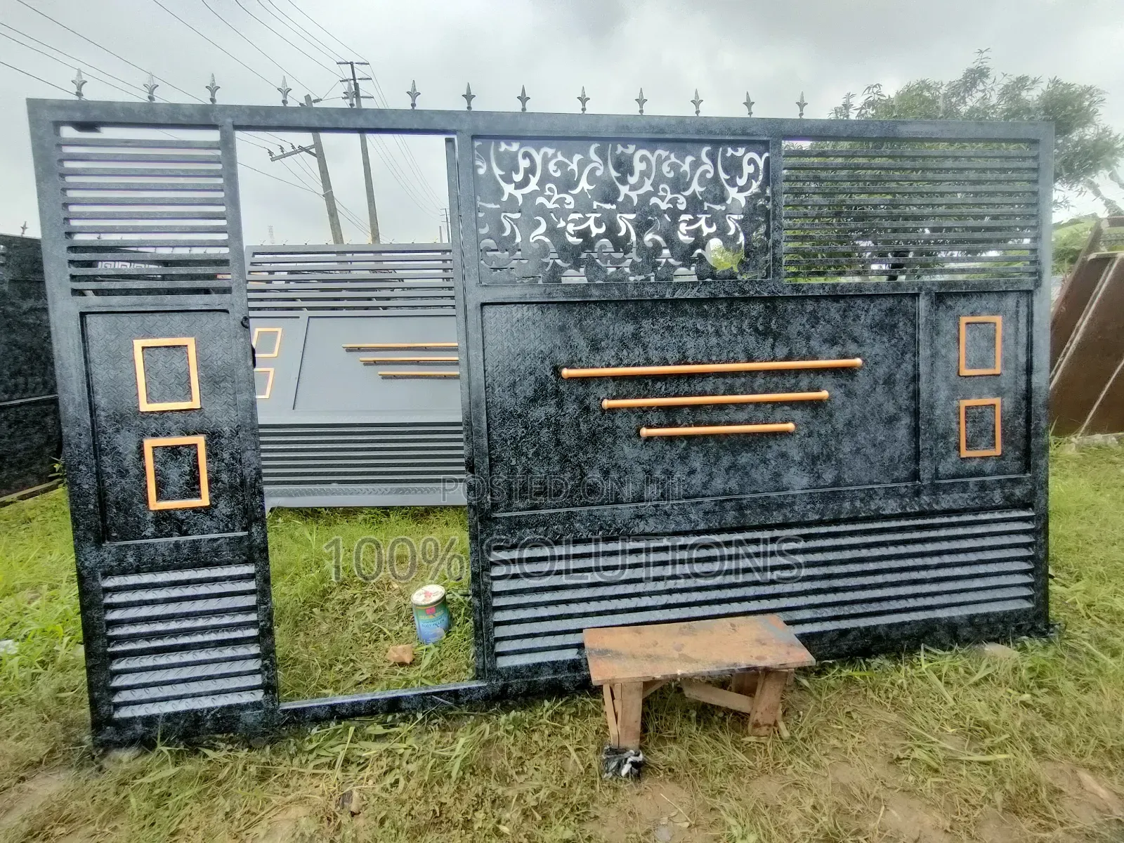Standard Sliding Gate With Lesser Cut for Sale