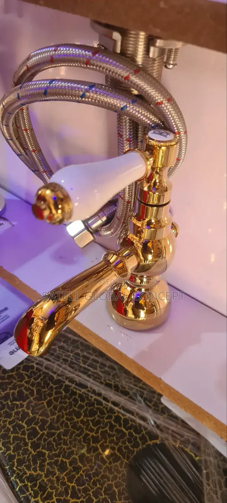 Sweethome Antique Design Basin Tap