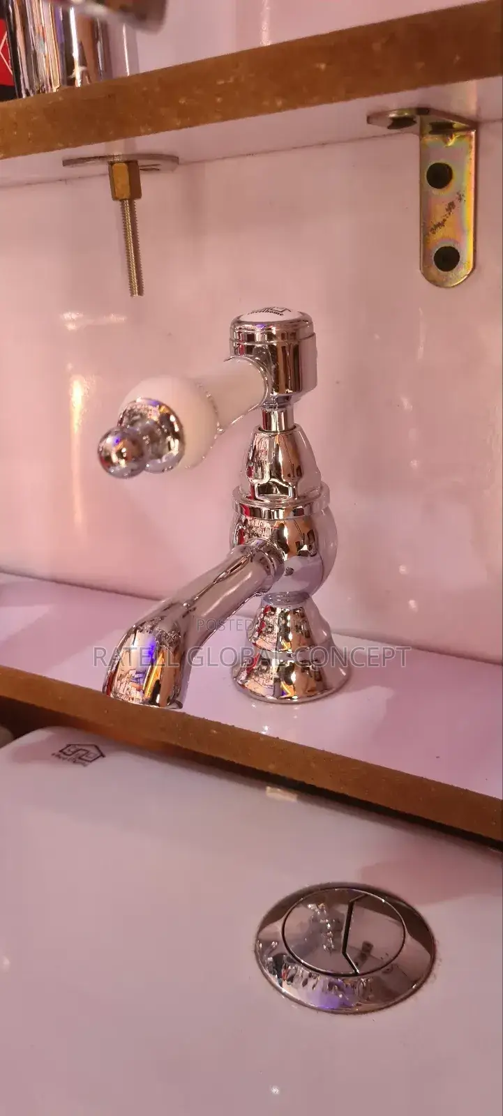 Sweethome Antique Design Basin Tap