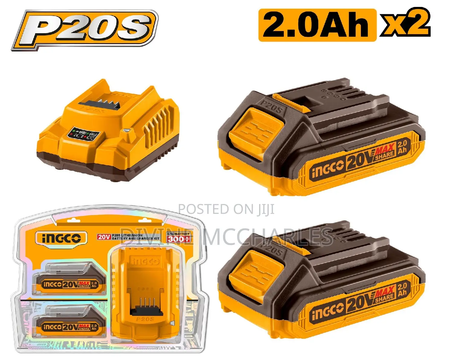 Fbcpk1222 Img P20S Lithium-Ion Battery and Charger Kit 20v