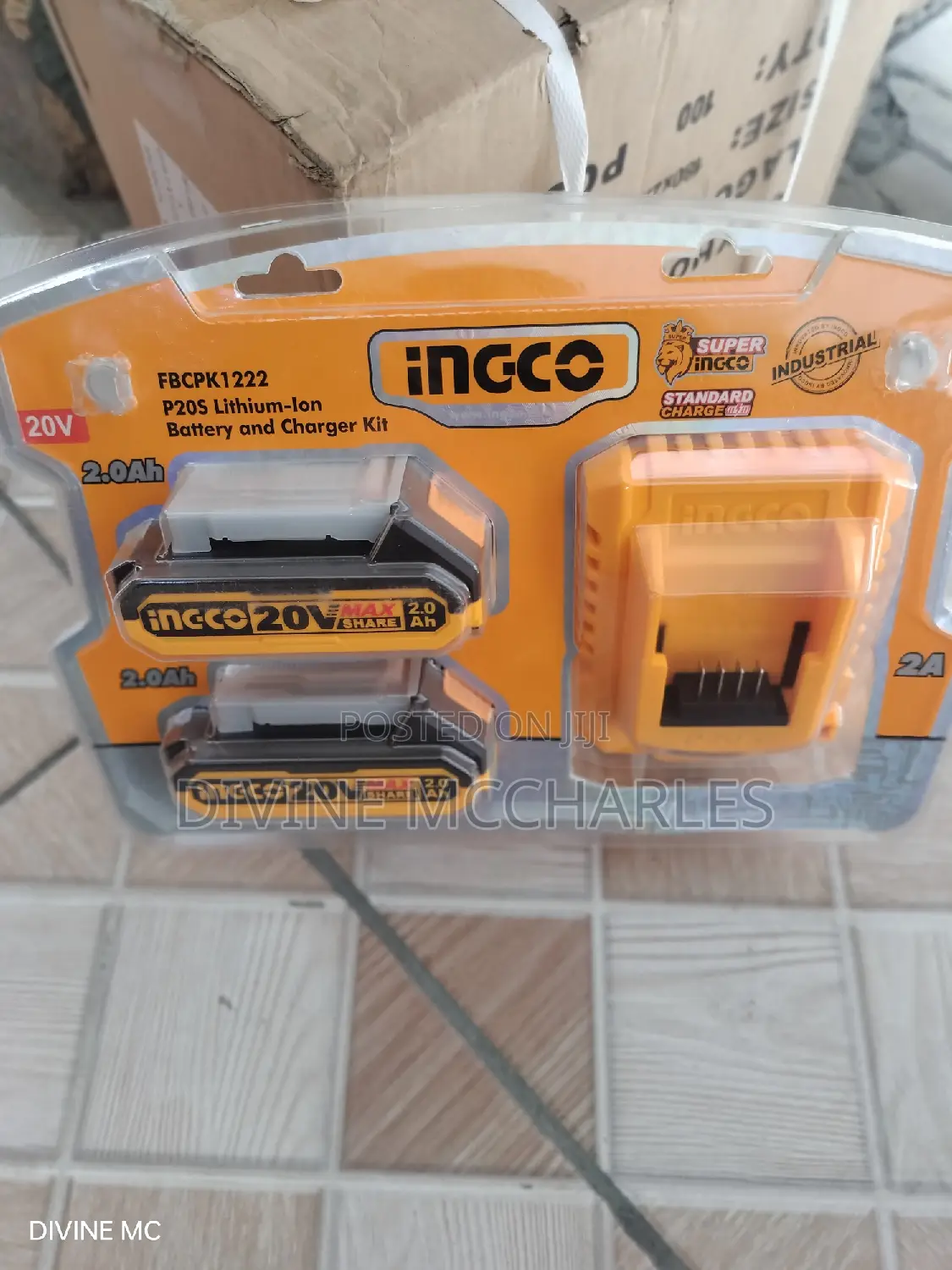Fbcpk1222 Img P20S Lithium-Ion Battery and Charger Kit 20v