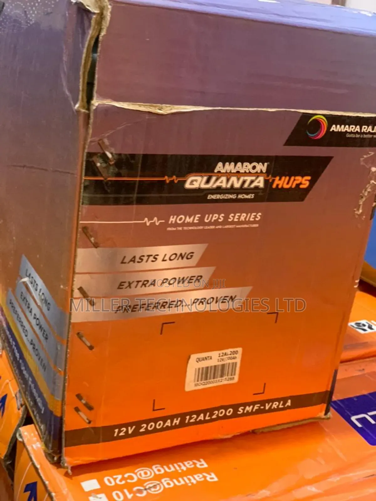 Quanta Gel Battery 200ah 12v SUPPLIED TO BENIN